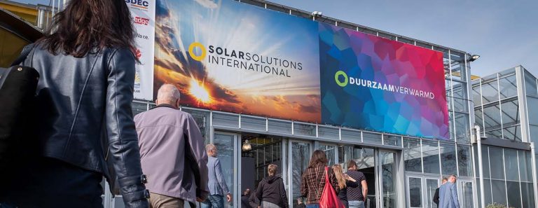 Vakbeurzen Solar Solutions en Duurzaam Verwarmd bij EXPO Greater Amsterdam sluiten perfect aan op de uitstraling en faciliteiten van het multifunctionele gebouw